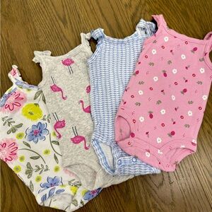 Baby girl bodysuits NB